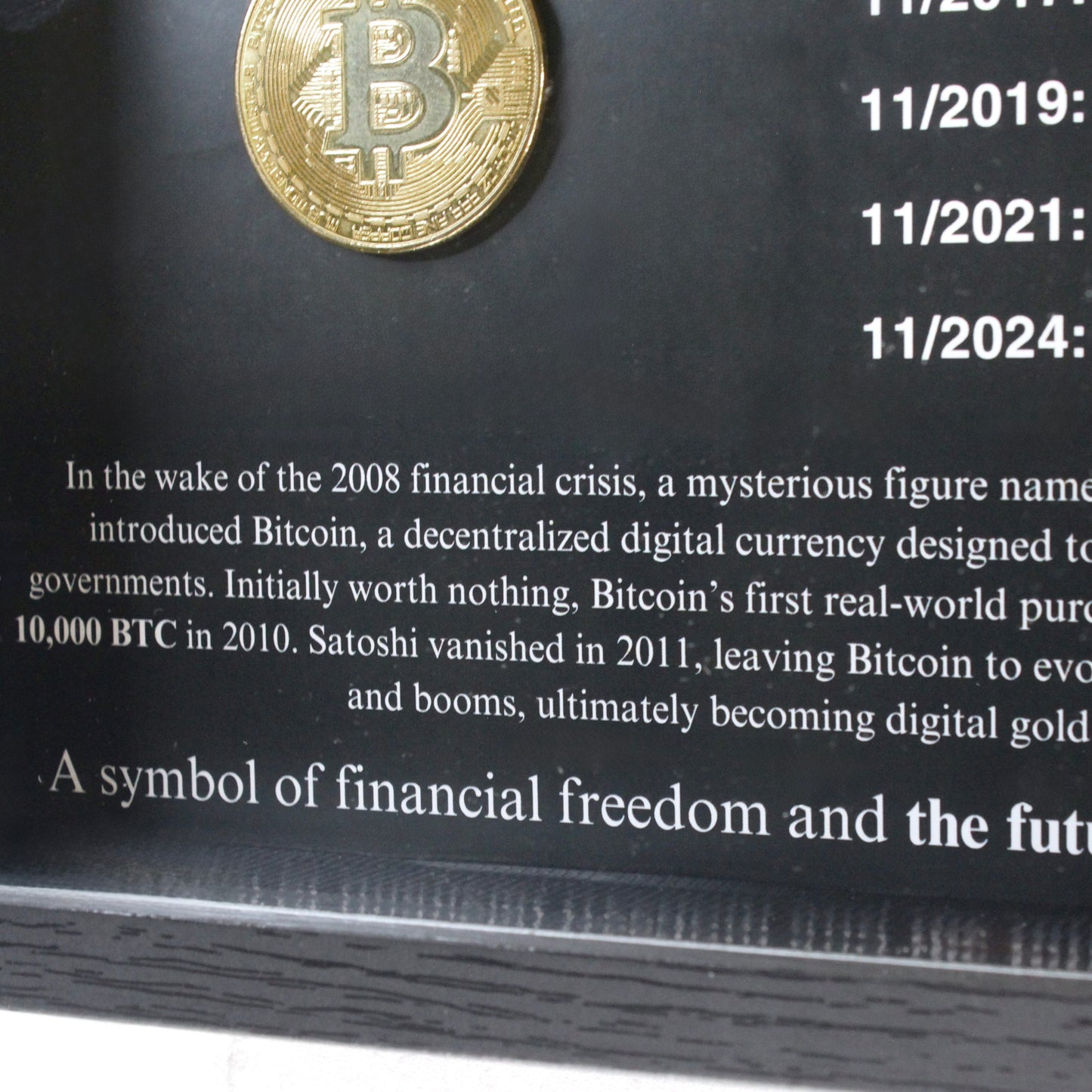 the future of money – bitcoin evolution frame