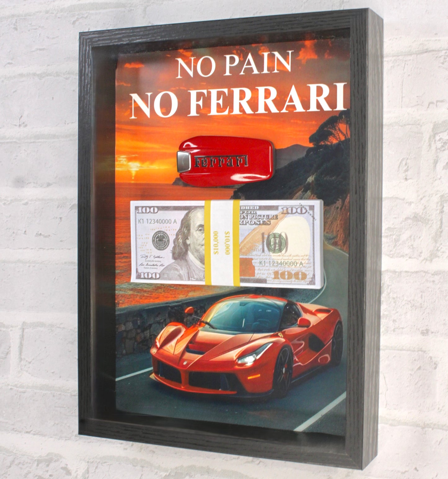 no pain, no ferrari – the ultimate success frame