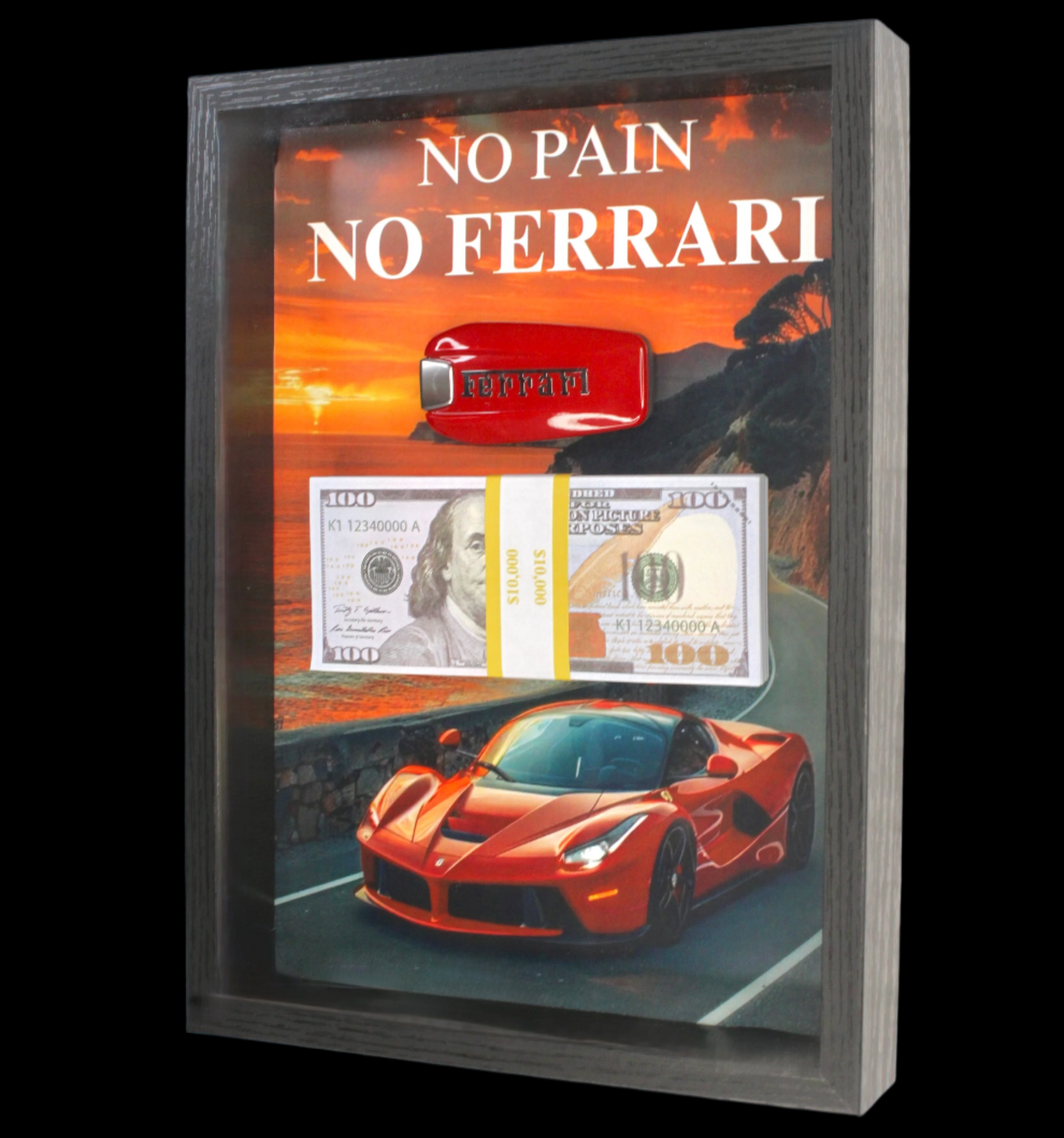 no pain, no ferrari – the ultimate success frame