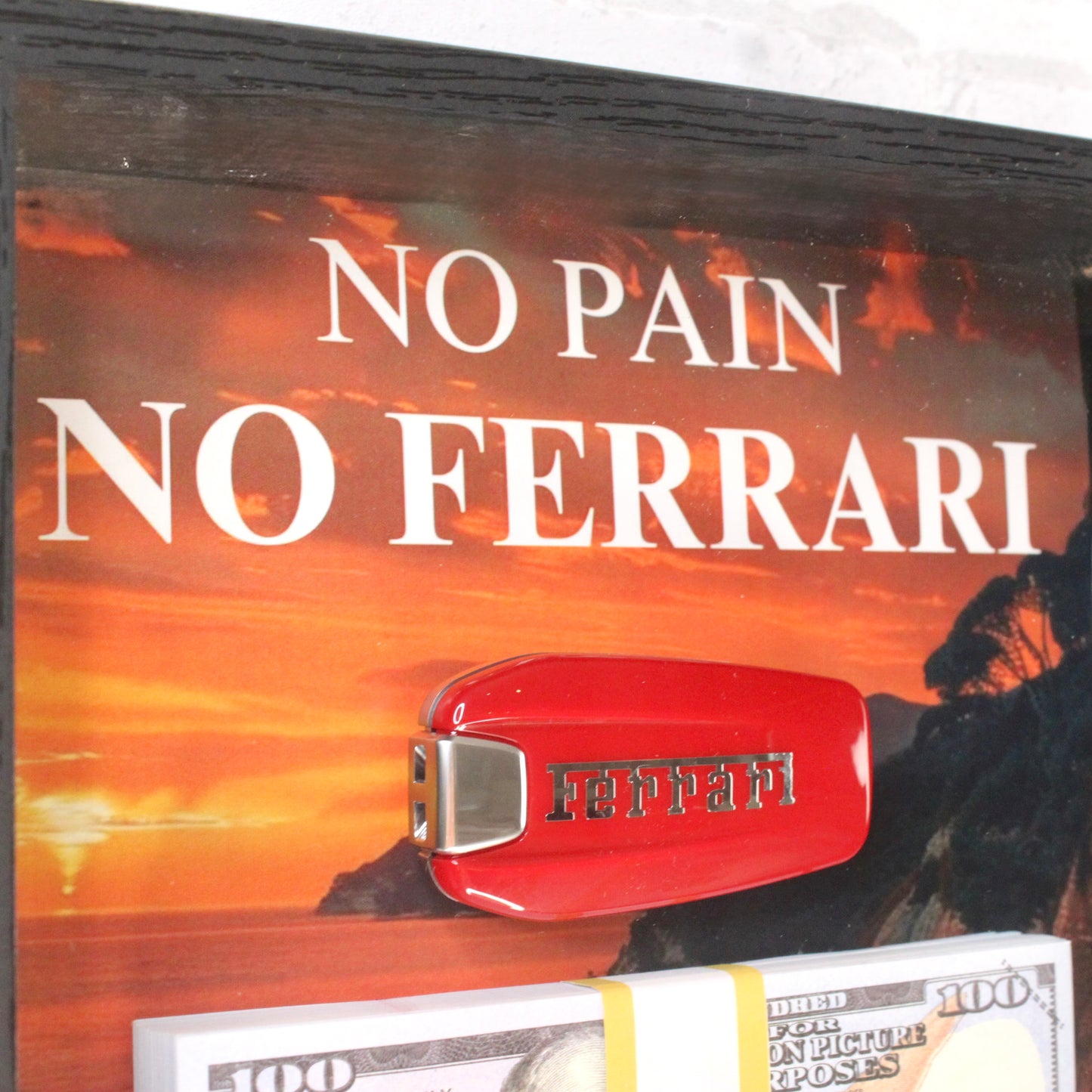 no pain, no ferrari – the ultimate success frame