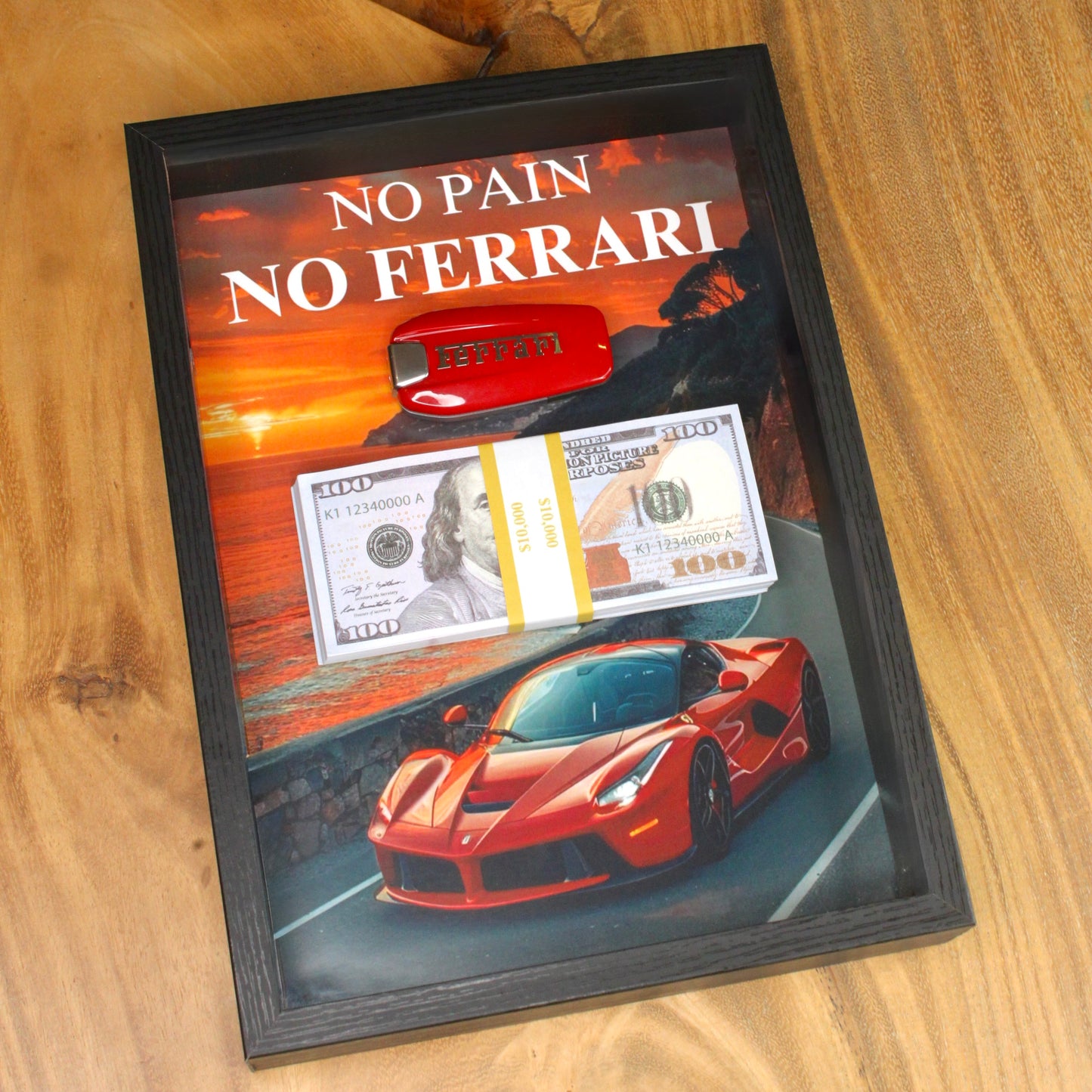 no pain, no ferrari – the ultimate success frame